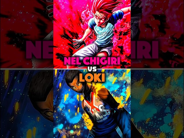 NEL CHIGIRI vs LOKI SPEED TEST ⚡ Who’s Faster in Blue Lock Rivals?#bluelockrivals #shorts