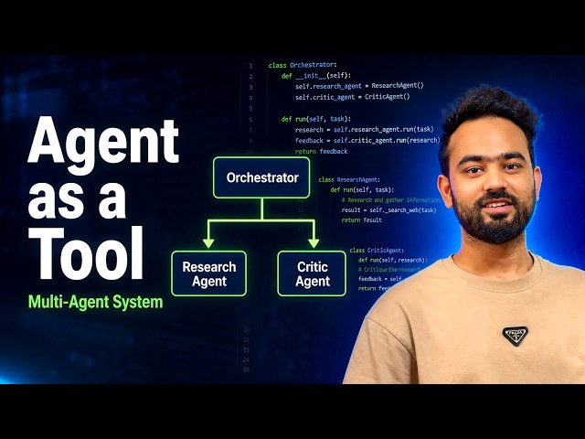 Agent as a Tool - Build Your First Multi-Agent System | OpenAI API