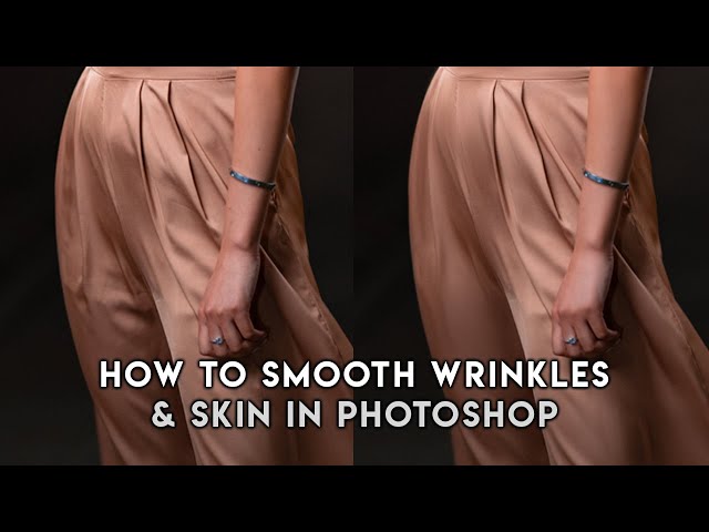 Remove Wrinkles on Clothes & Smooth Skin using Frequency Separation