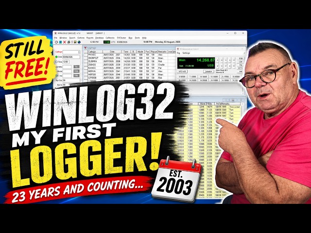 WinLog32 - A Free Ham Radio Logger That Still Works