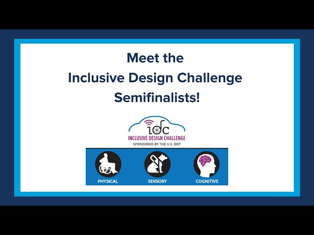 Introduction to the Inclusive Design Challenge with PAVE & Lindsey Teel