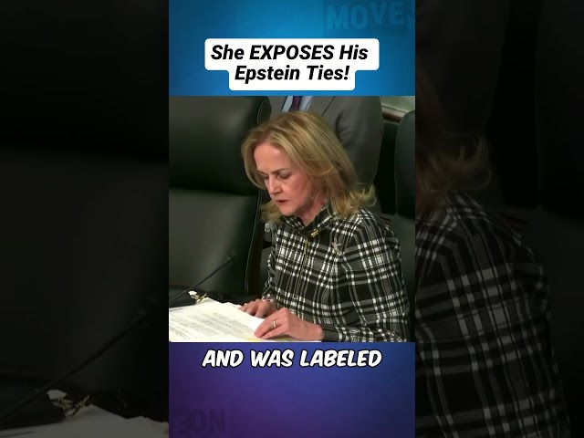 She EXPOSES His Epstein Ties!