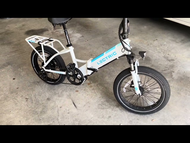 20x2.4” Street Tires on Lectric XP 3.0