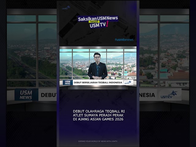 Debut Bersejarah Teqball Indonesia #usmnews #usmtv #AsianGames2026 #Teqball #atletindonesia