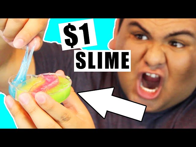 $1 SLIME REVIEW!!!! 😲💦