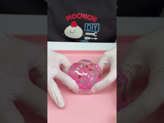 DIY Cute Pink Watermelon Stress Ball! 🍉💕 Step-by-Step