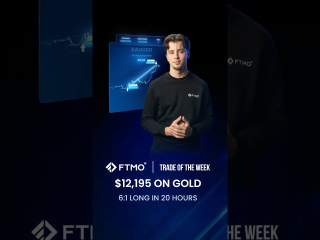 Trade of the Week: $12,195 on Gold 🥇