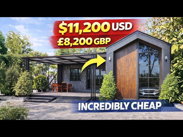 $4,800 Houses in Thailand? Walking Through a Prefab Home Factory
