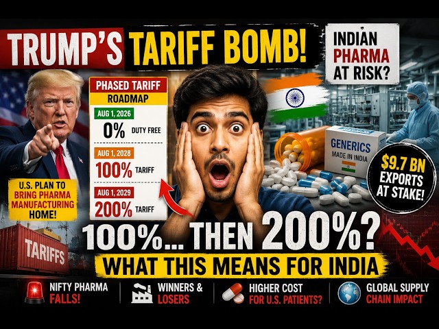 Trump Tariffs   India Pharma