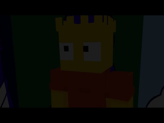 You vs Homer blocky Bart gameplay