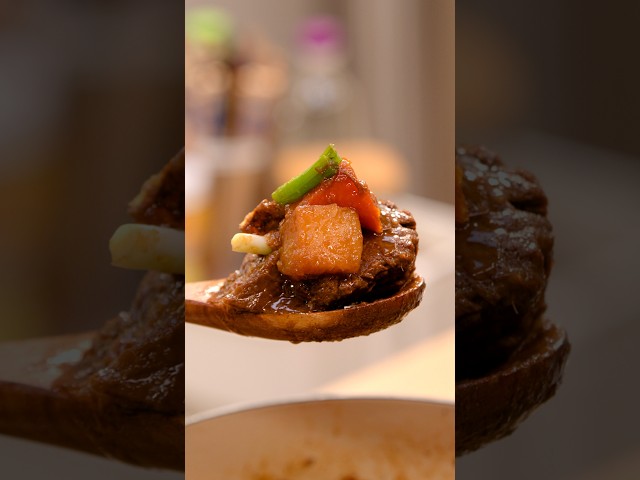 Korean Braised Short Rib: Galbi-Jjim