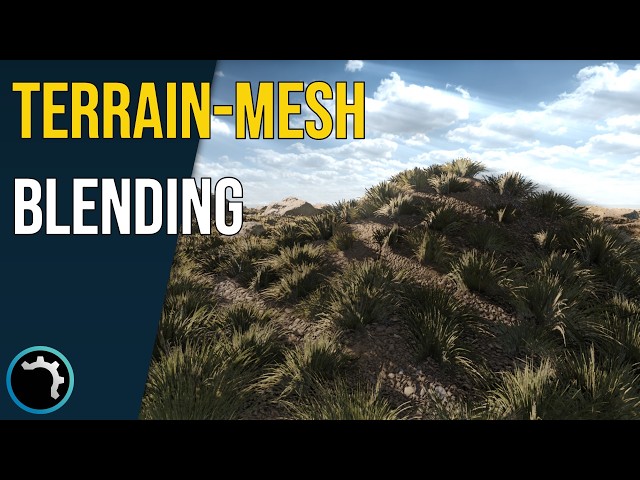 Terrain-Mesh Blending in Leadwerks 5.1