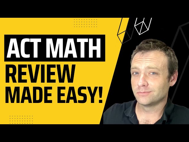 ACT Math Review!