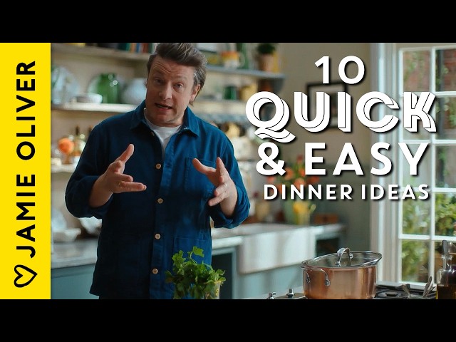 10 Quick & Easy Mid Week Dinner Ideas | Jamie Oliver