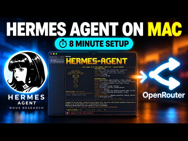 Install Hermes Agent on Mac in 10 Minutes OpenRouter + DeepSeek Setup
