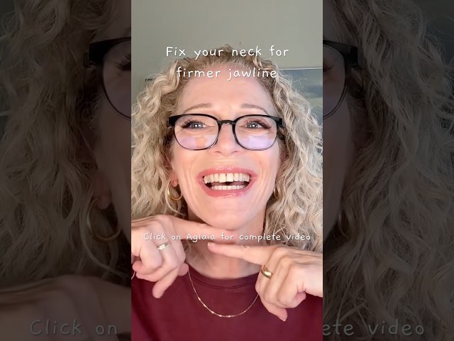 Fix your neck for better balance and firmer jawline!