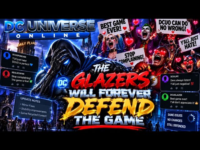 The DC Universe Online Developers Will NEVER Change