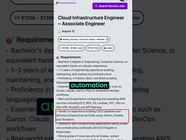 Would You Like To Know How To Land Jr Cloud Roles Likes These?