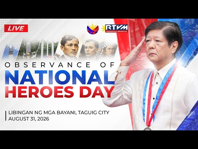 Observance of National Heroes Day
