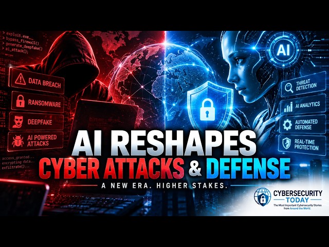 Cybersecurity Today - How AI Is Reshaping Modern Cyber Attacks and Digital Defense Strategies