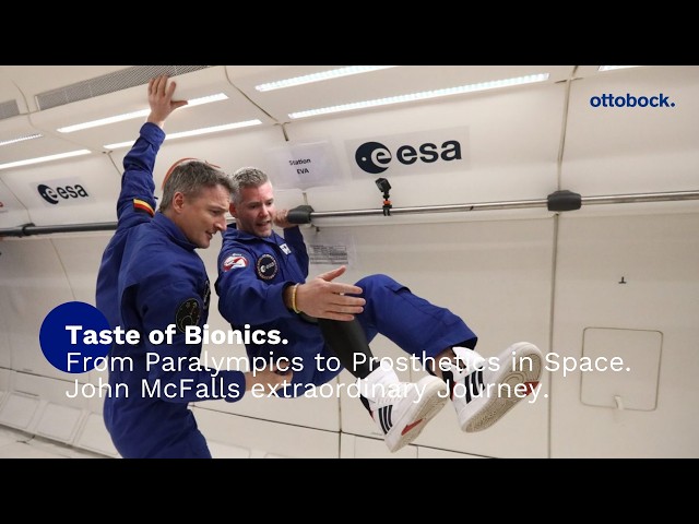 From Paralympics to Prosthetics in Space - John McFalls extraordinary Journey | Ottobock