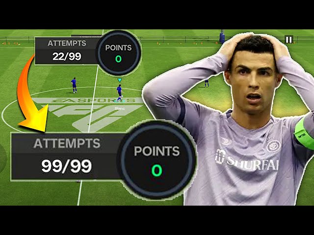 This is What Happens After Attempting 99 Shots in a Training Match in FC Mobile