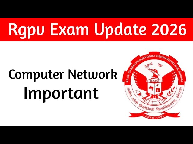 Computer Network Important Questions | Rgpv Exam | True Engineer