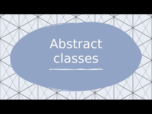 Java interview questions | Abstract classes [Answers with examples]