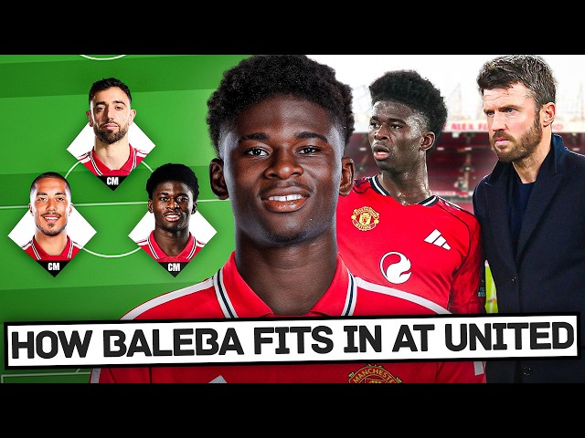 How Carlos Baleba Fits In At Manchester United...