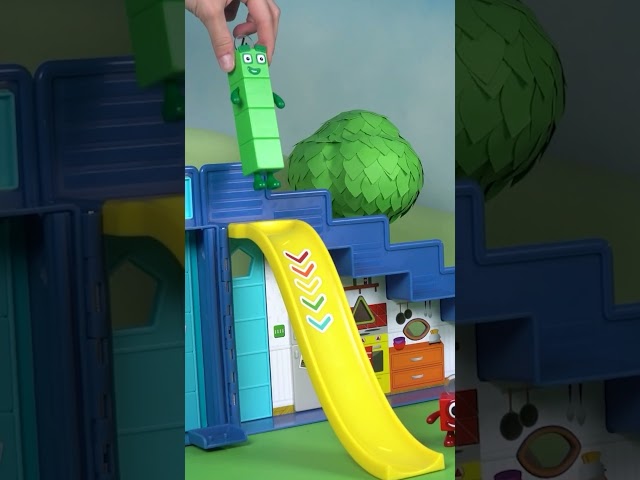 Súper Toboganes del 1 al 5 | Aprende a Contar para Niños | Numberblocks #shorts