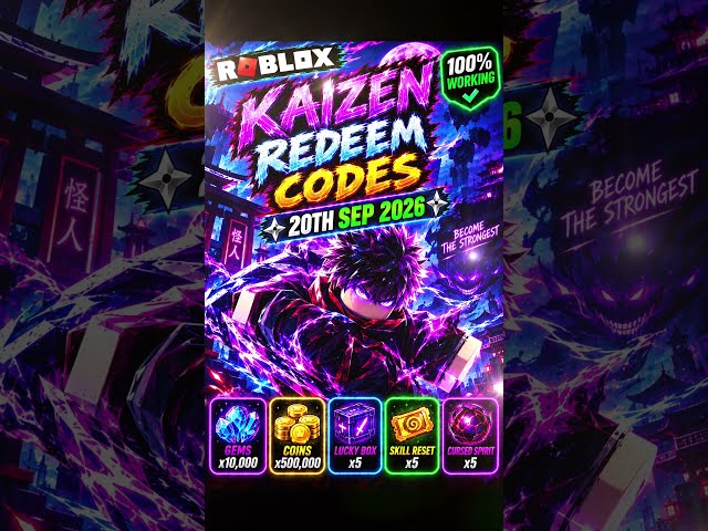 Roblox Kaizen Codes UPDATE | Roblox Kaizen Redeem Codes