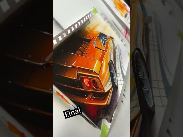 Lamborghini Diablo 6.0 | Mini Painting 🖌️ #lamborghini