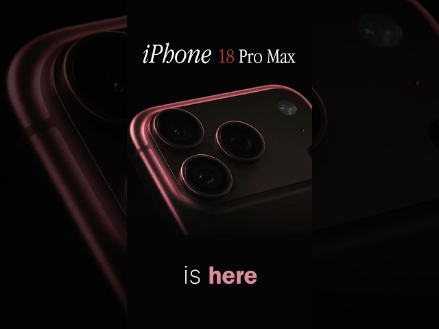 iPhone 18 Pro Changed More Than You Think