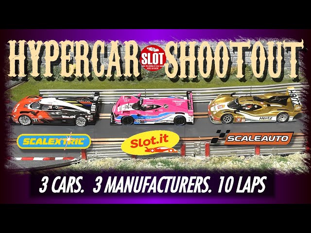SJ 31 - The Hypercar Shootout! #cars  #Scalextric  #Slot.it  #Scaleauto