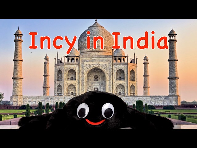 Incy Wincy Spider goes to India! Sing along to his song with Vicky Arlidge.