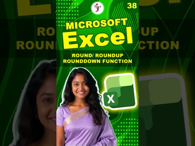 ROUND in Excel #excel #exceltips #exceltips #excelformula