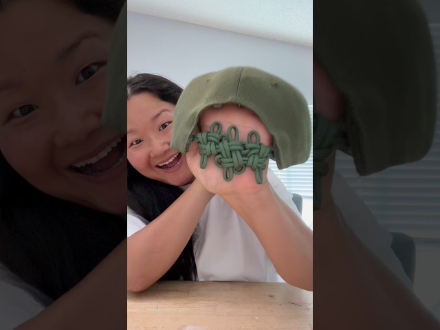 Korean knots baseball cap #diy