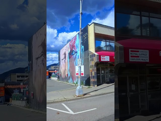 Scenic Downtown Views & Small-Town Canada Vibes #kamloops #explorecanada #britishcolumbia