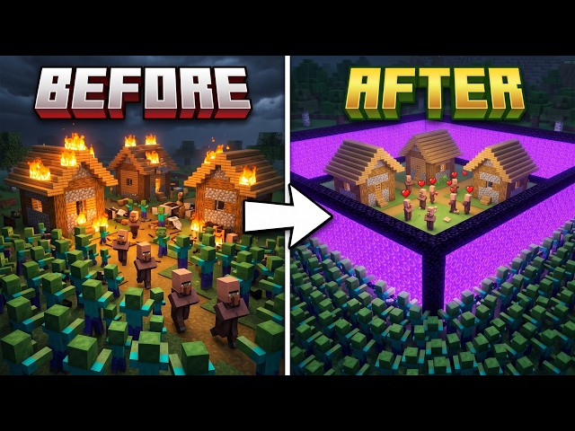 What Happens if You Trap a Village in a Nether Portal?