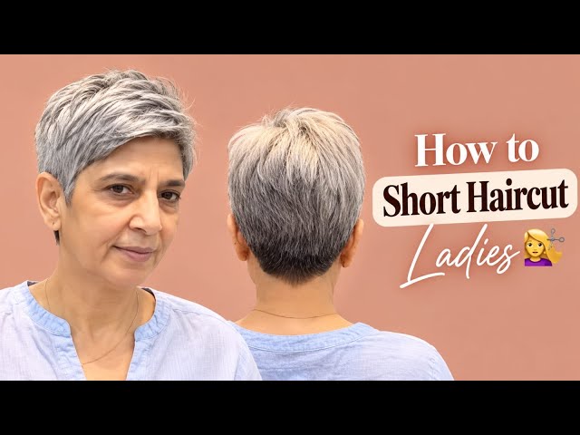 How to Do Short Haircut For Ladies For Beginners 