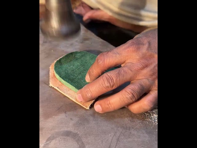 Can You Actually Fix Cracked Leather? 😳 (Part 5)  #asmr #restoration