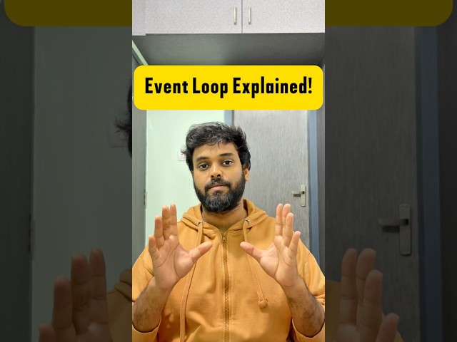 JavaScript Event Loop Explained 🤯 | Why Output is A, D, C, B? | Node.js