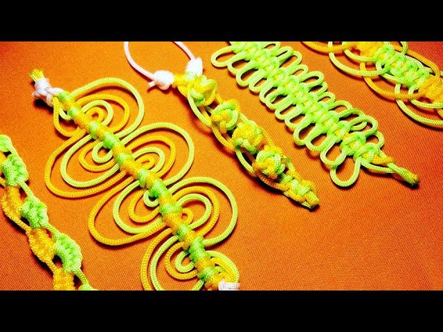 5 Easy Basic Macrame Knots: Basic macrame knots for Beginners