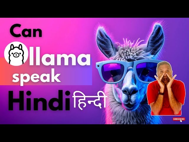 Can Llama speak Hindi?