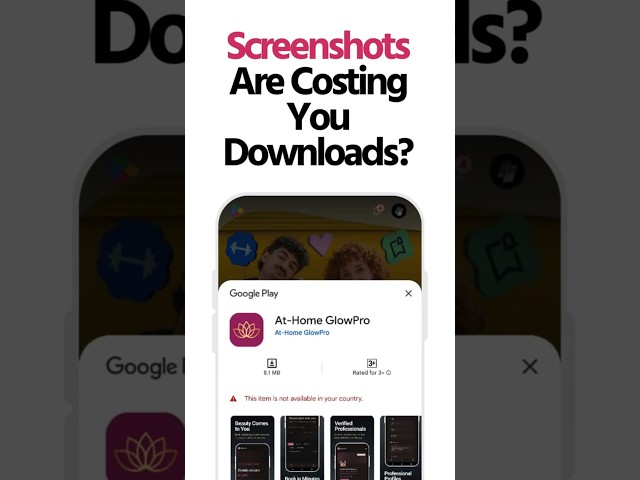 Your Play Store Screenshots Are Costing You Downloads? #shorts