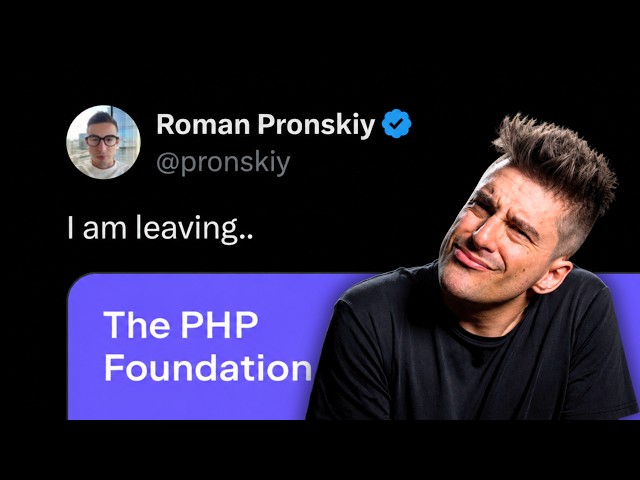 So.. This Happened at the PHP Foundation