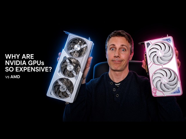 Why NVIDIA GPUs Currently Cost WAY More Than AMD (Especially Gaming Cards)
