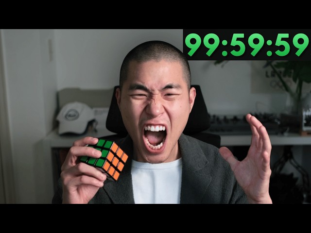 I solved a Rubik's Cube without any help. It broke me.