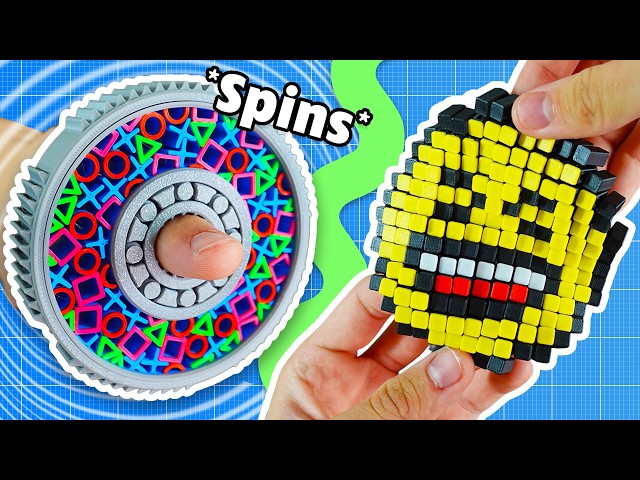 Satisfying 3D Printed FIDGETS...