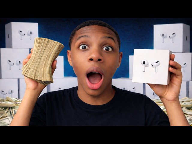 I tried Reselling Airpods and made $__? (IN 24 HOURS)